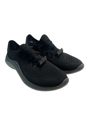 Crocs LiteRide 360 Pacer Women’s Sneakers Size 7 Black Gray Comfort Mesh Shoes